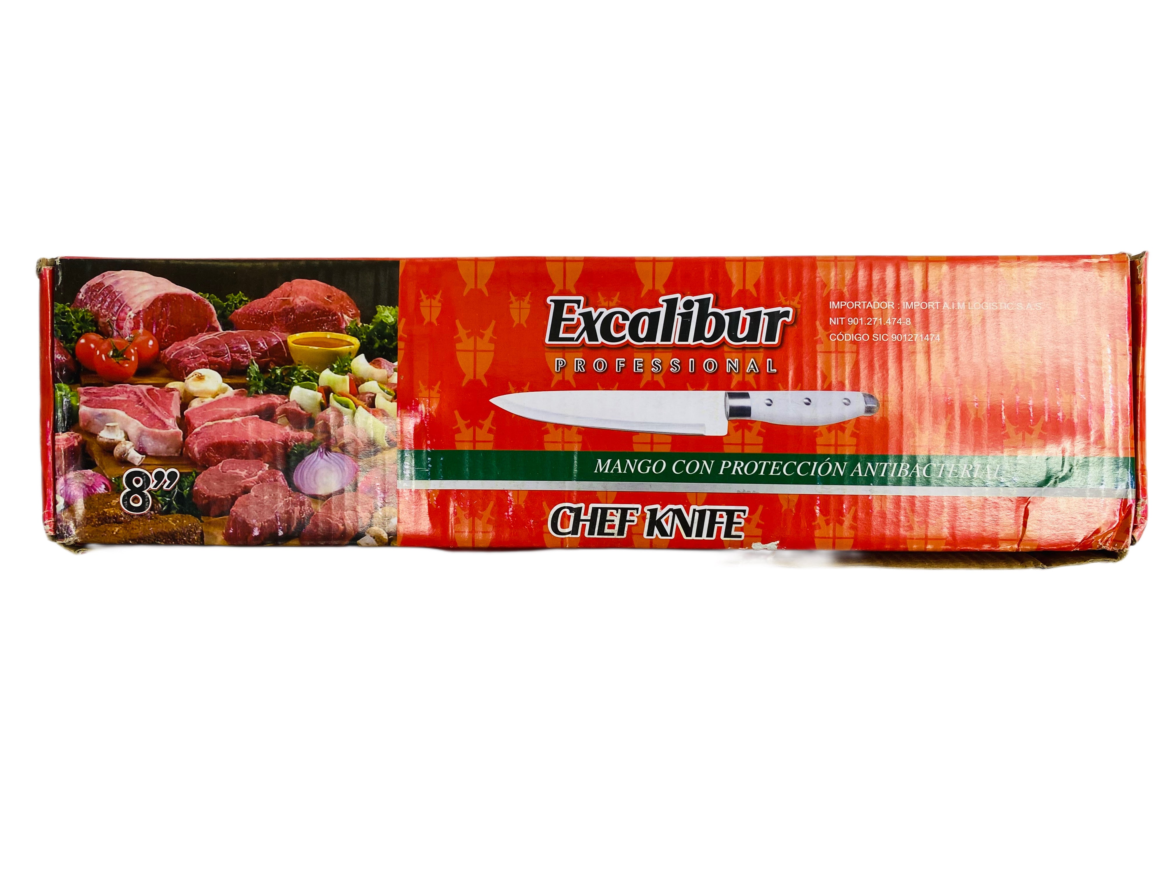CUCHILLO EXCALIBUR BLANCO 8” CUCHILLO EXCALIBUR BLANCO 8”